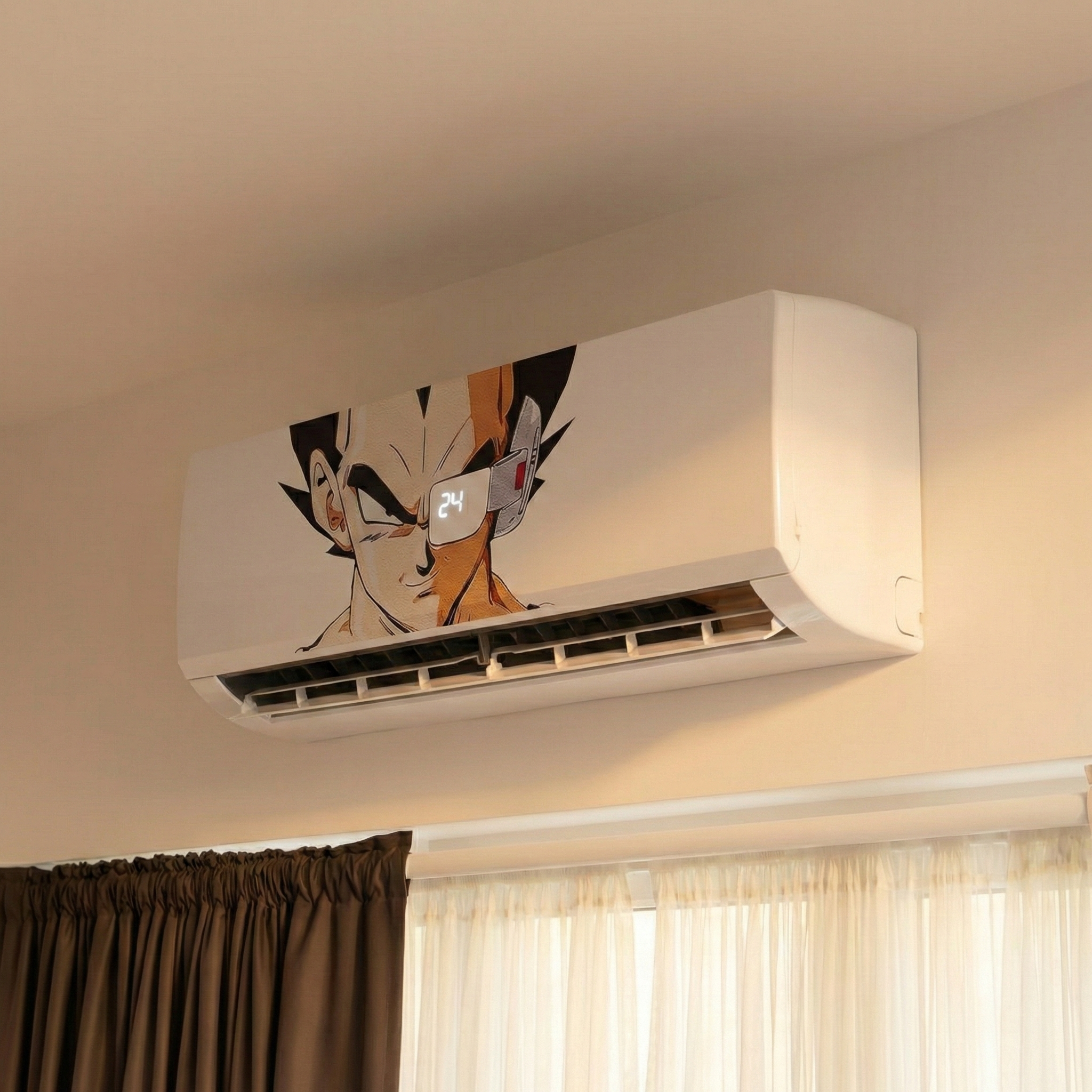 Split AC Anime Sticker